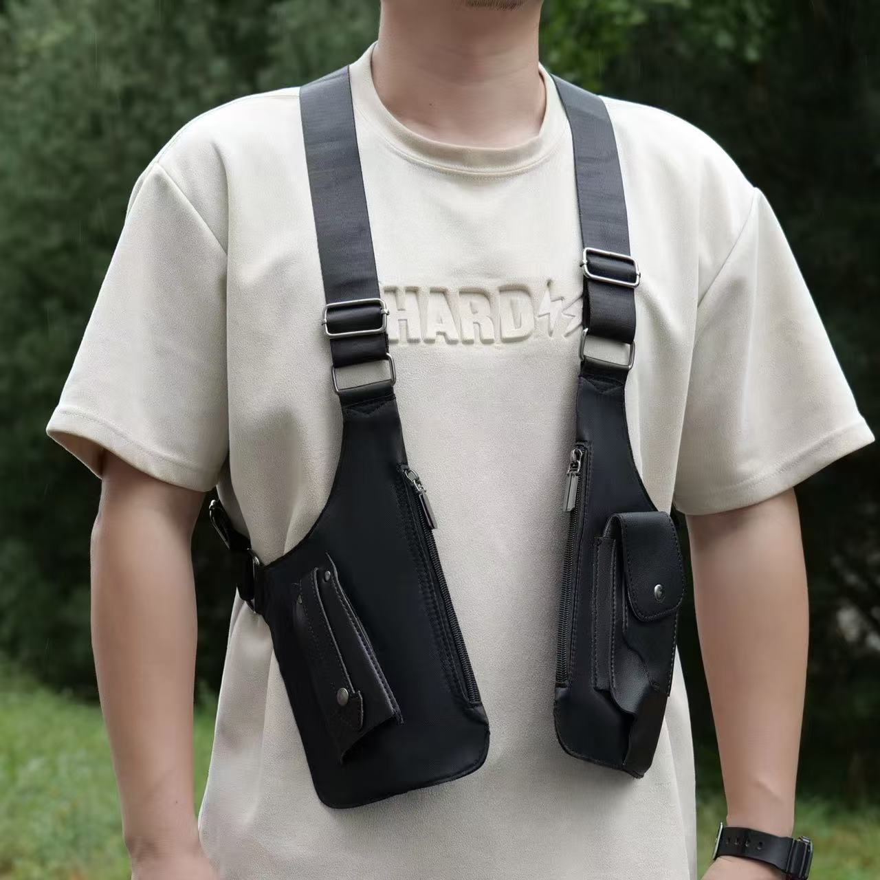Vintage Crossbody-Tasche für Herren