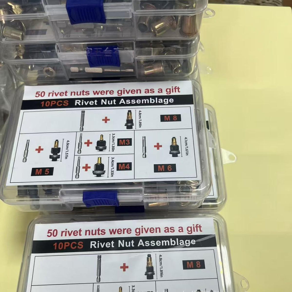 Muttern-Set für Auto-Reparaturen