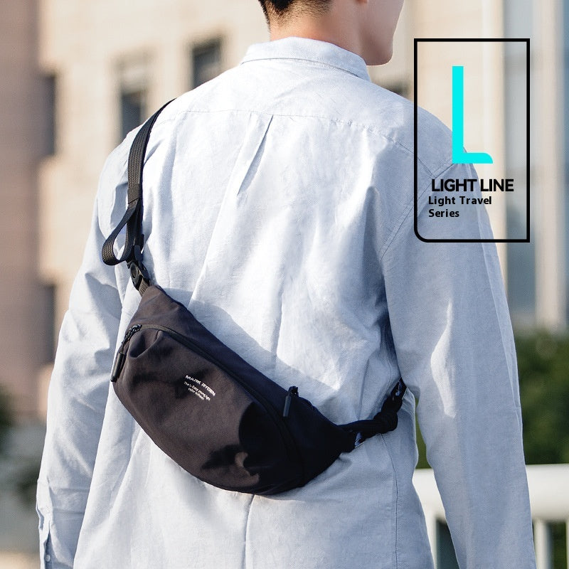 Brusttasche für Herren aus Oxford-Stoff – Bild 6 | LuxeStyle