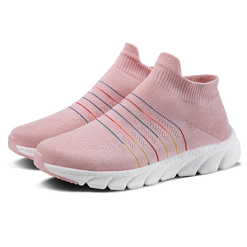 Feizhi Damen Socken-Sneaker mit weicher Sohle – Bild 1 | LuxeStyle