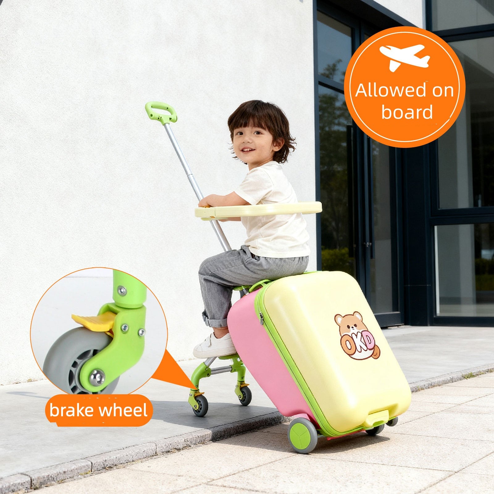 20 Zoll Kinder-Reisekoffer mit USB-Port
