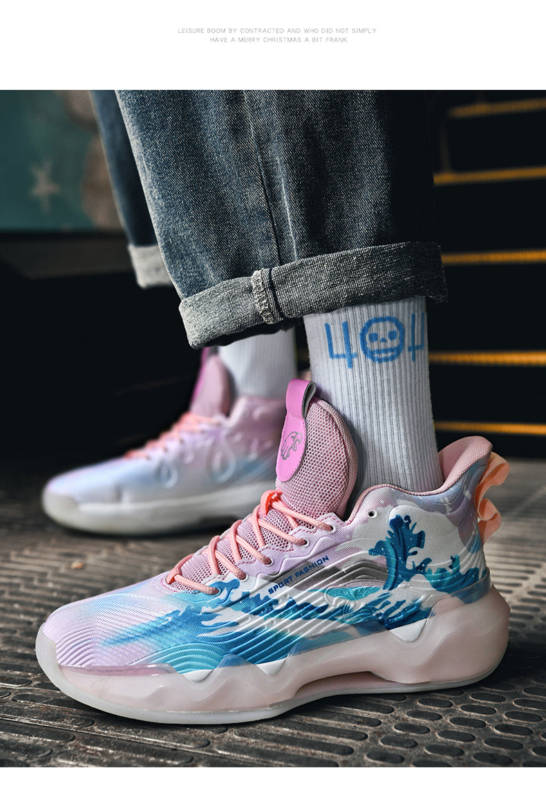 Luminous High-Top Basketballschuhe