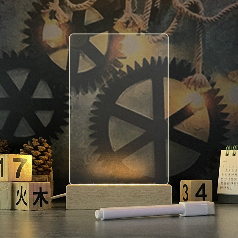 Kreative Nachrichtentafel