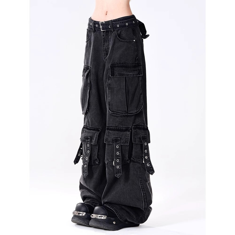 Relaxed Straight-Leg Workwear Jeans