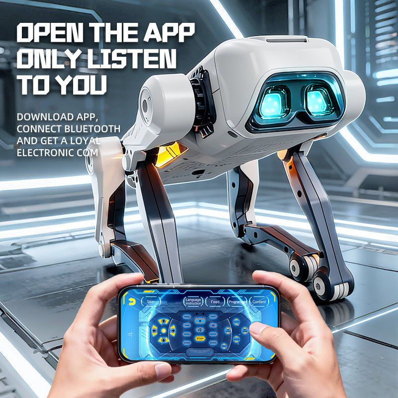 Bionischer Roboterhund – Grau