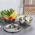 Multifunktionales 3-teiliges Edelstahl-Schüssel-Set – Bild 1 | LuxeStyle