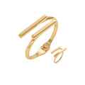 Glattes Armband & Luxus-Ring mit Premium-Textur – Bild 1 | LuxeStyle