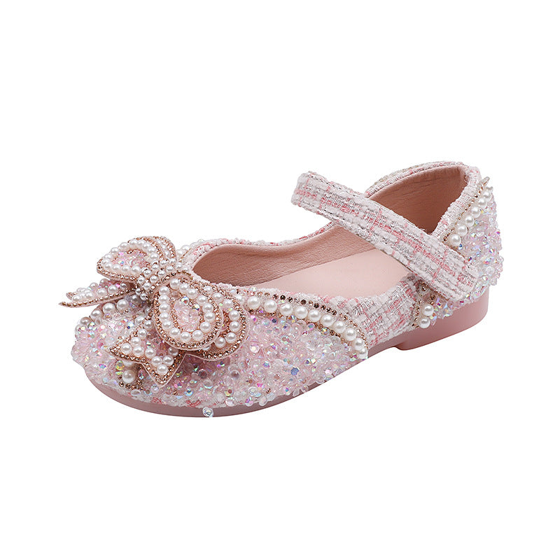 Prinzessinnen-Lauflernschuhe mit Einlagen