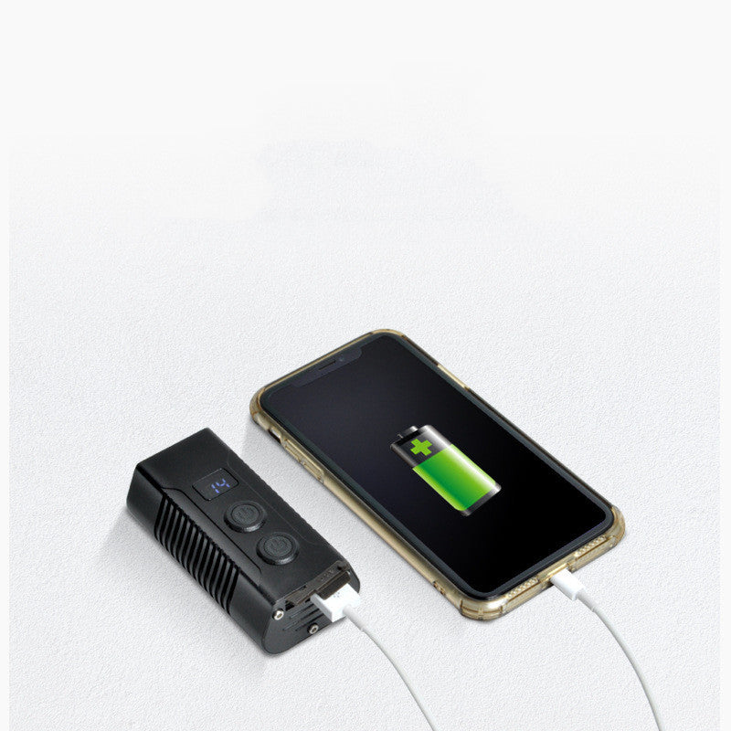 USB-Rücklicht mit digitaler Anzeige