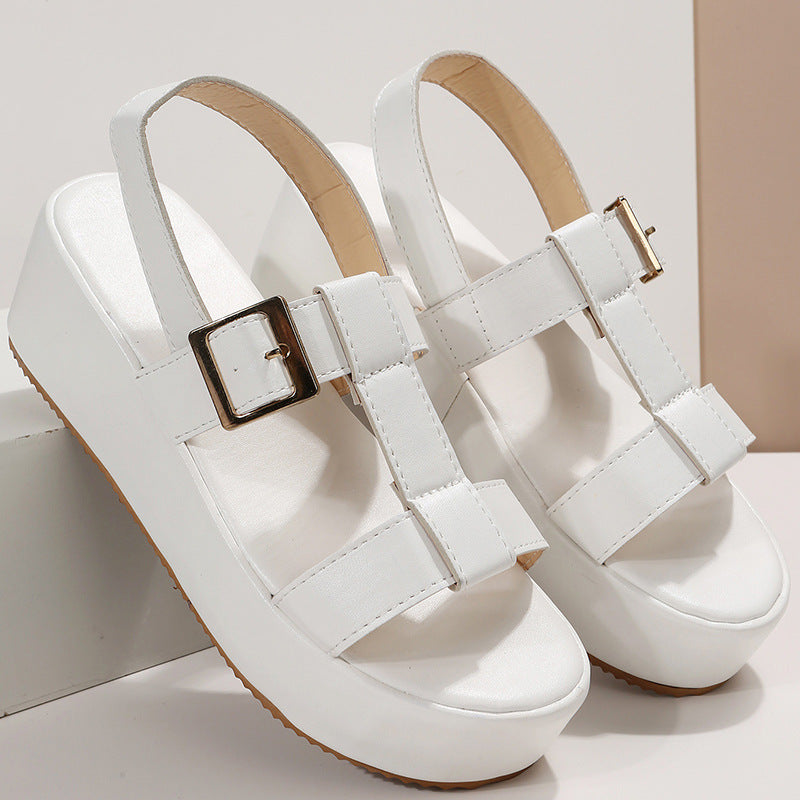 Fashion Personality Plateau-Sandalen – Bild 9 | LuxeStyle