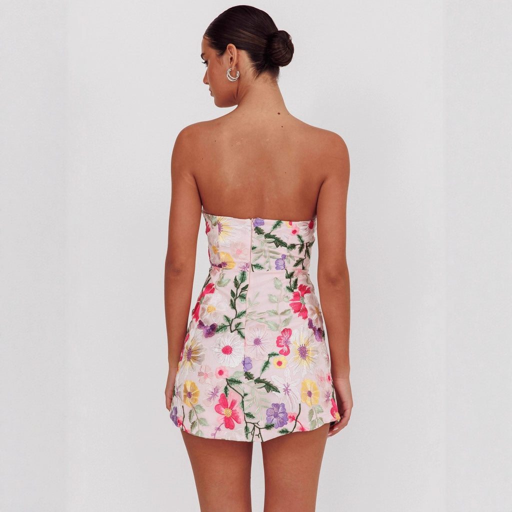 Strapless Sommerkleid – Bild 5 | LuxeStyle
