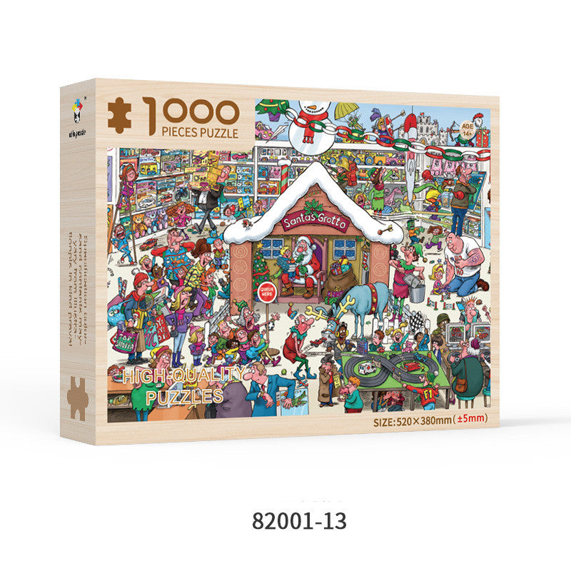 Holzpuzzle für Erwachsene – 1000 Teile – Bild 15 | LuxeStyle