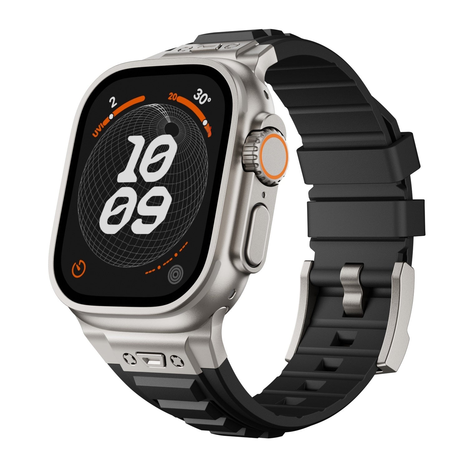 Cross Nail Silikonarmband für Apple Watch