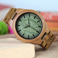 Holz-Analog-Quarzuhr G19 Classic