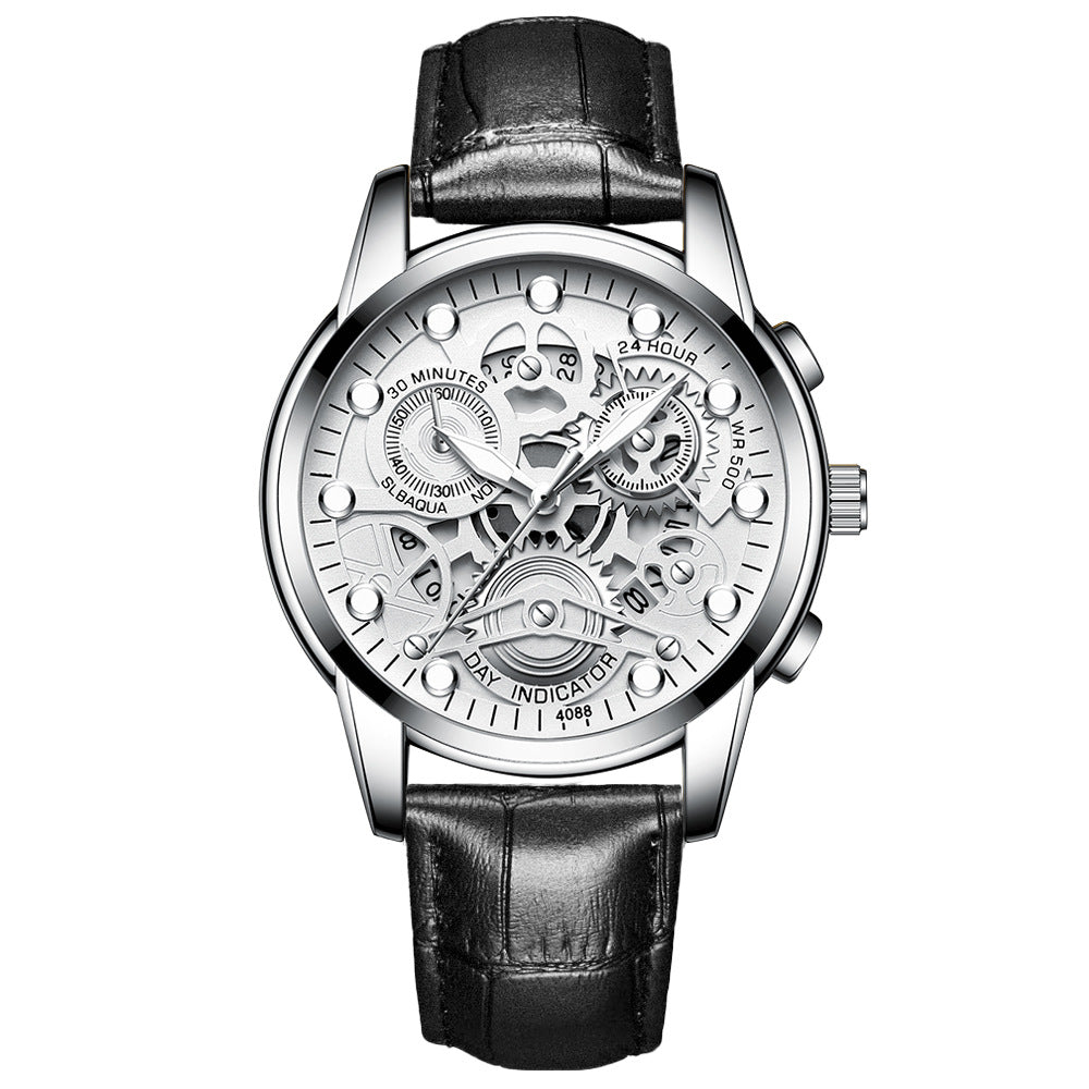 Quarz-Herrenuhr mit Leuchtanzeige – Bild 14 | LuxeStyle