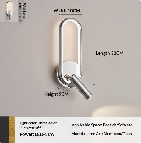 Drehbare Wandlampe mit Touch-Steuerung – Bild 6 | LuxeStyle