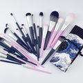 Makeup-Bürsten-Set mit 10 Bürsten