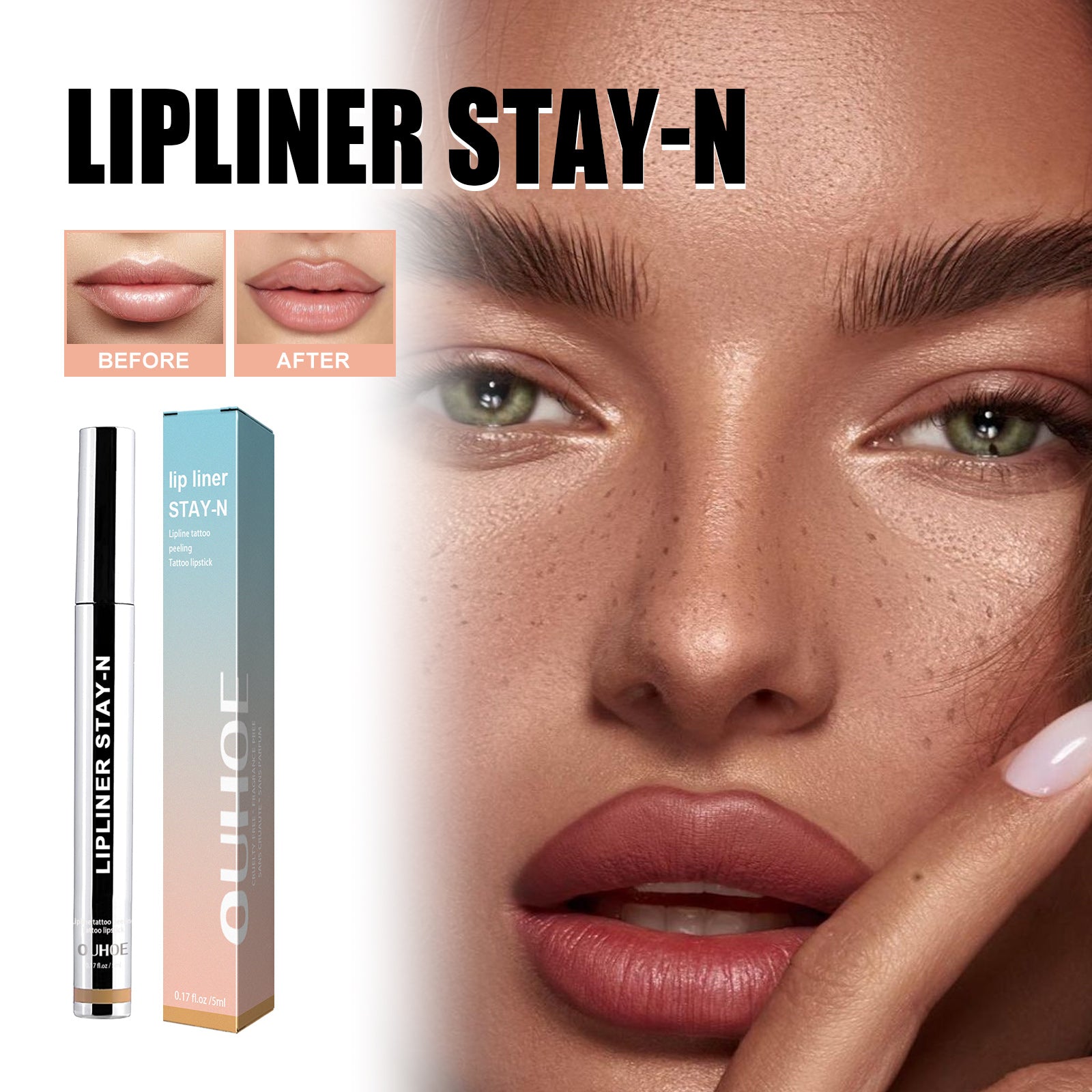 Lippenkonturenstift hellbraun
