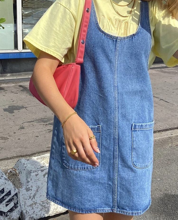 Damen Denim Rock Midi Sexy & Cool