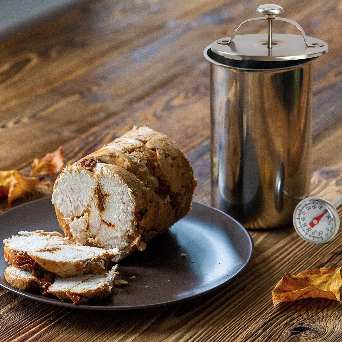 Dampfgarer mit Thermometer aus Edelstahl – Bild 6 | LuxeStyle