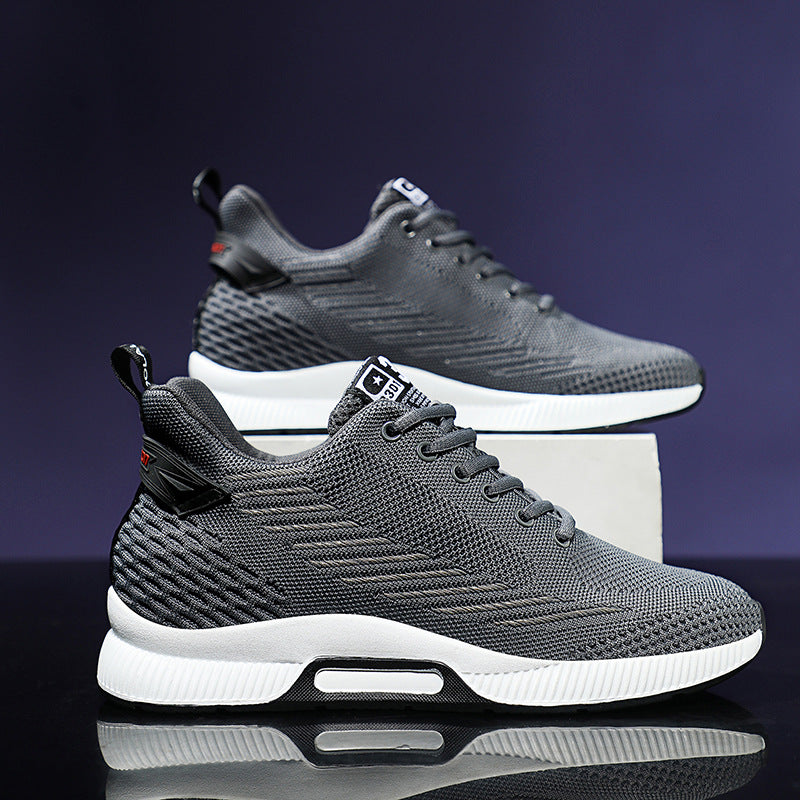 Herrenschuhe mit Höhenaufsatz – Mesh Obermaterial | LuxeStyle