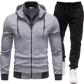 Sportlicher Patchwork-Trainingsanzug für Damen