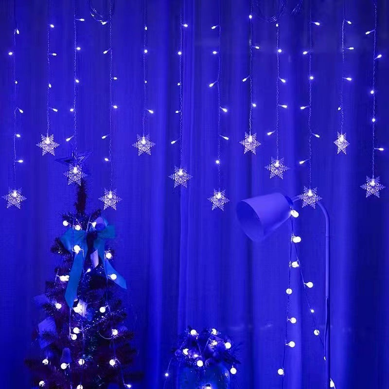 LED-Schneeflocken-String mit Farbwechsel – Bild 6 | LuxeStyle