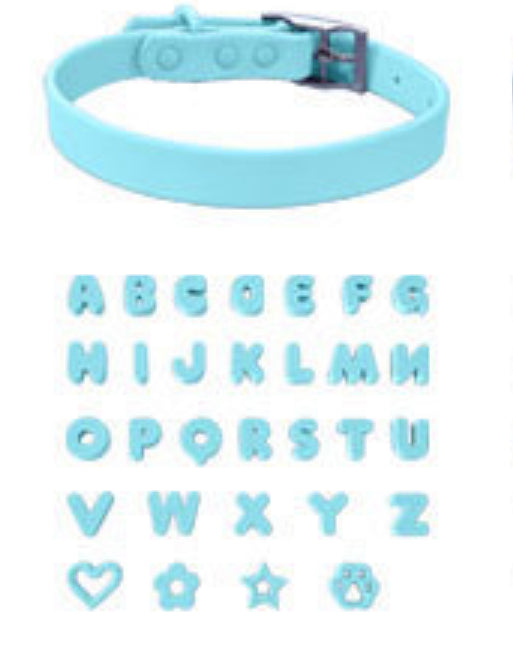 Haustierhalsband aus Silikon mit Buchstaben – Bild 11 | LuxeStyle