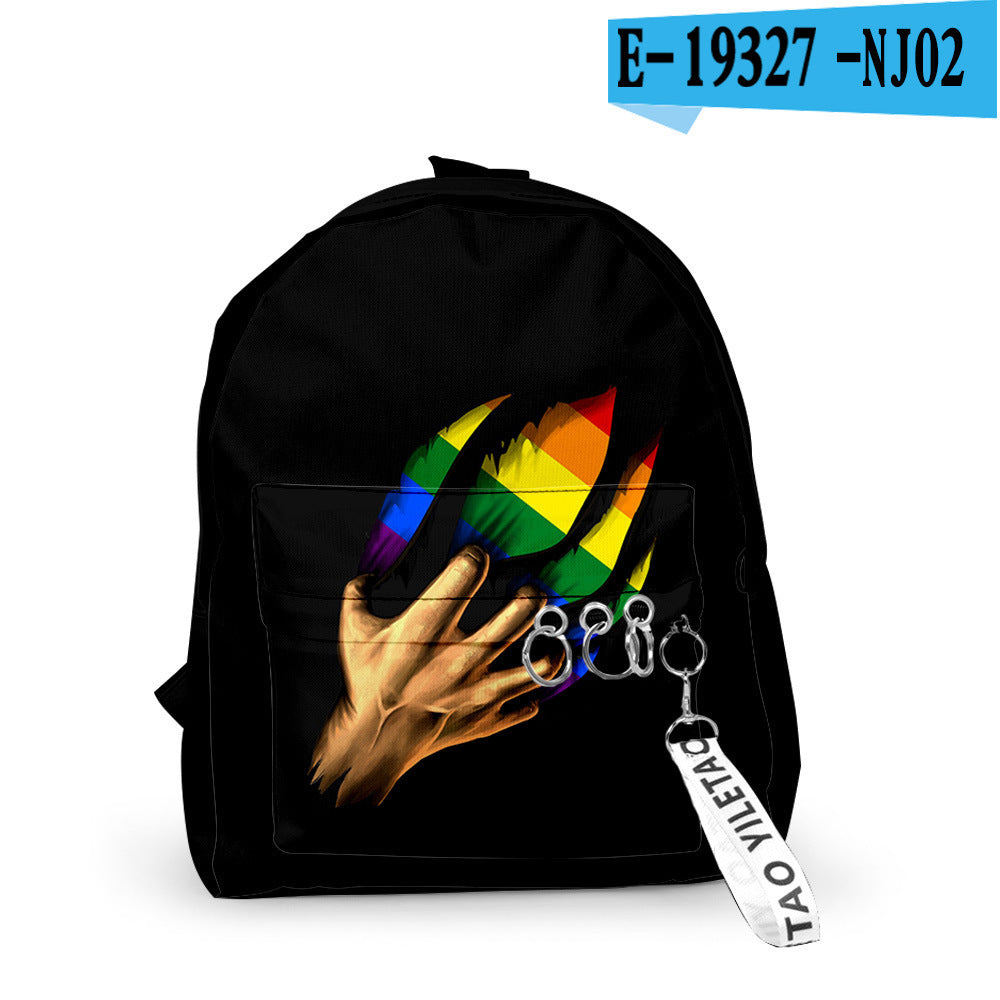 Rucksack mit 3D-Digitaldruck – Bild 4 | LuxeStyle
