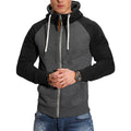 Colorblock Strickjacke für Herren