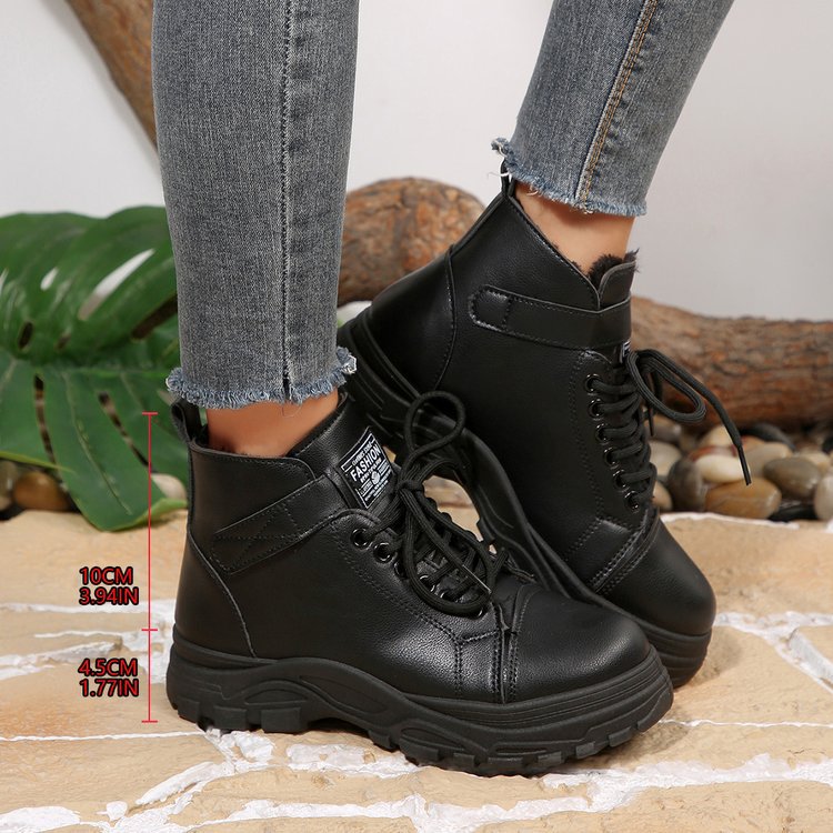 Gefütterte Casual Boots für Damen