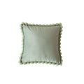 Samtkissenbezug mit Spitze | LuxeStyle