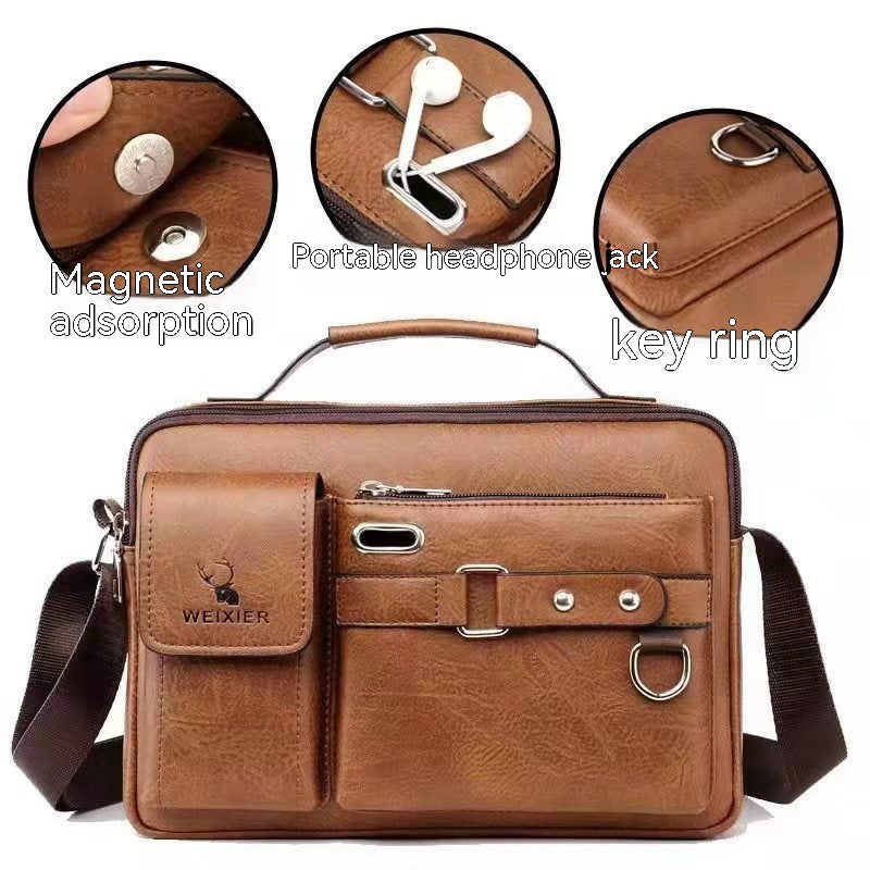 Crossbody Schultertasche für Herren – Bild 10 | LuxeStyle