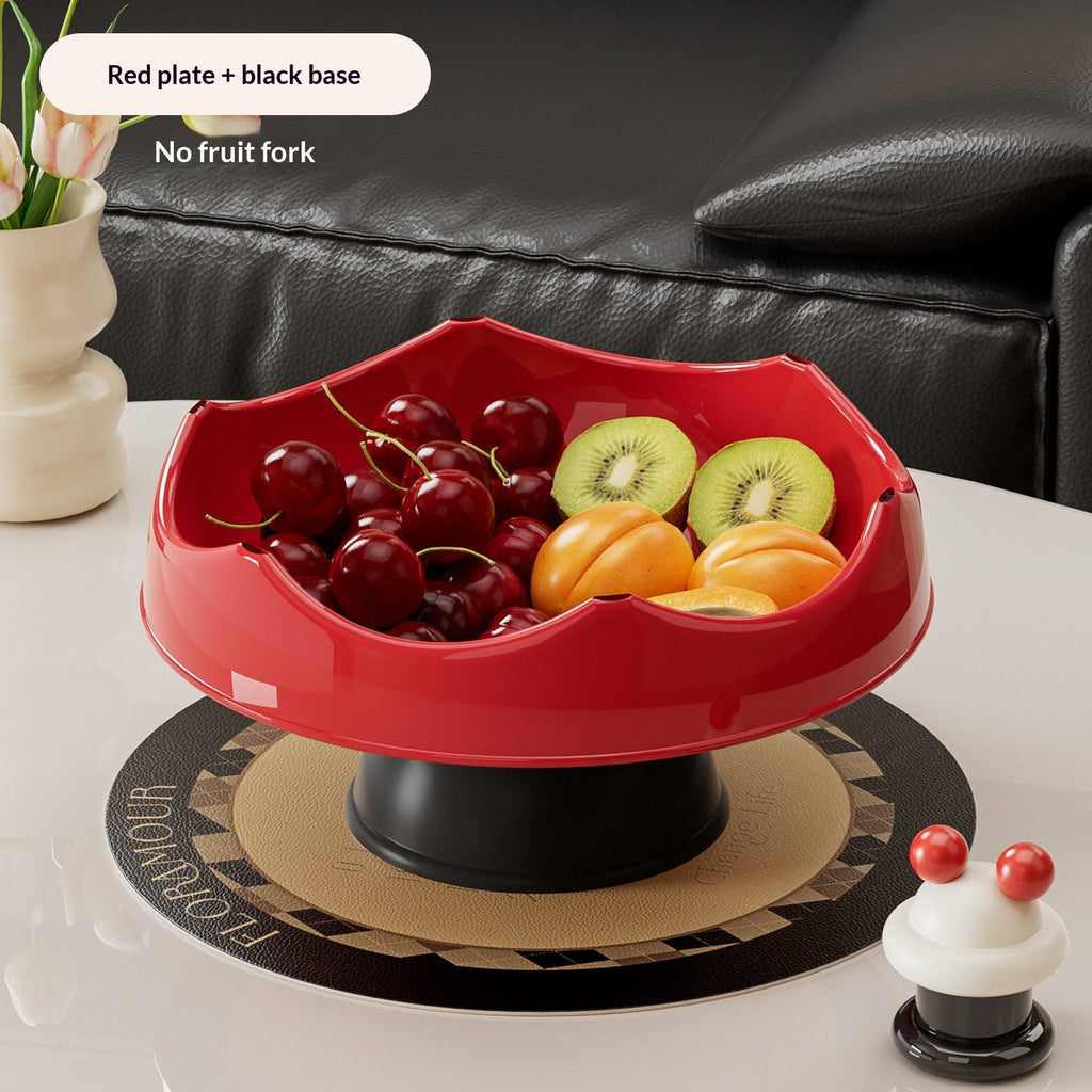 Elegante Obstschale mit Gabeln im Kronen-Stil – Bild 4 | LuxeStyle