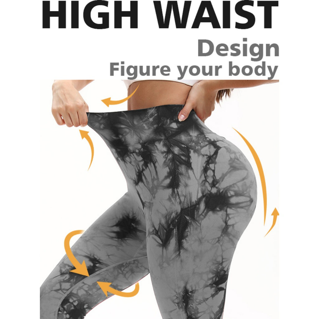 Vier-Jahreszeiten Yoga-Pants mit Print