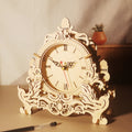 3D Holzpuzzle-Uhr Bausatz