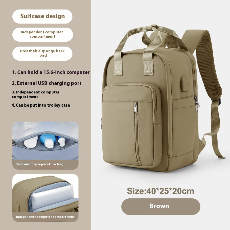 Multifunktionaler Reiserucksack – Bild 7 | LuxeStyle