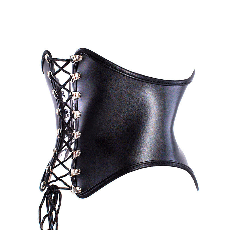 PVC-Corset mit Riegelverschluss – Bild 5 | LuxeStyle