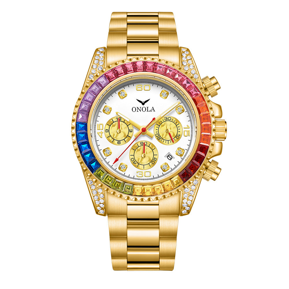 Business-Armbanduhr mit feinem Stahlband – Bild 1 | LuxeStyle
