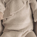 Baby Strick-Set mit Hose und Haarband · 3 Stück – Bild 9 | LuxeStyle