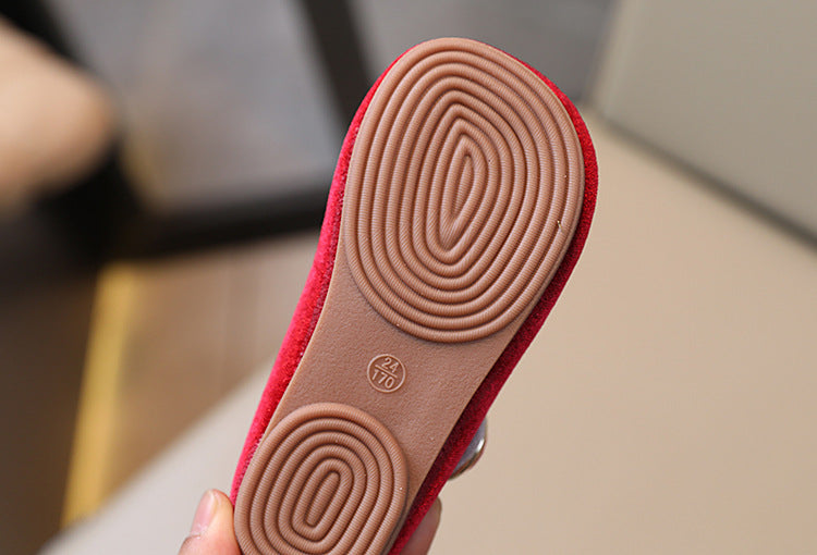 Elegante Prinzessinnen-Schuhe aus Leder