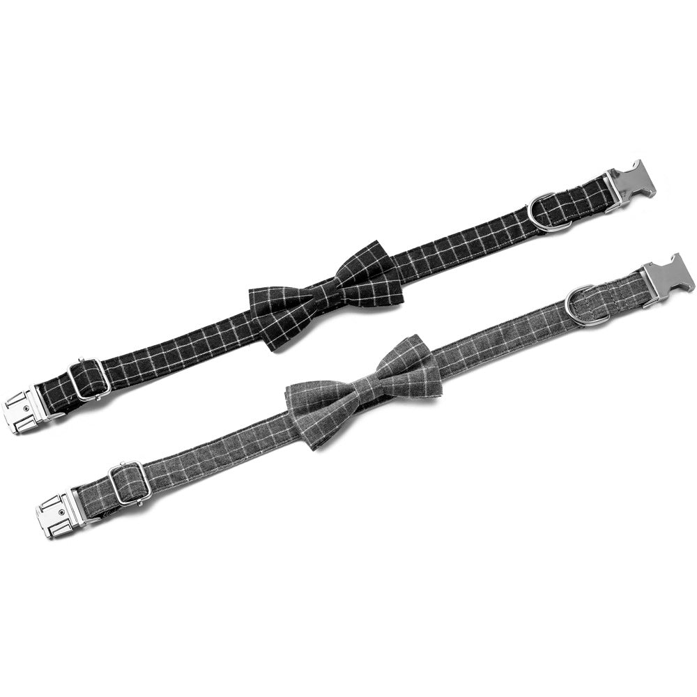 Hundehalsband im Brit-Stil mit Karomuster – Bild 2 | LuxeStyle