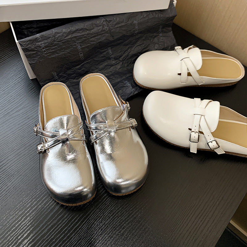 Bequeme Riemchen-Sandale aus Leder – Bild 11 | LuxeStyle