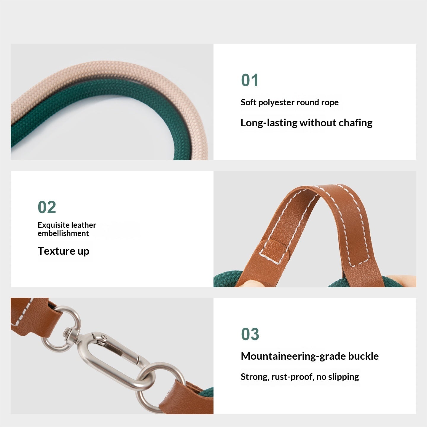 Katzengeschirr-Set "Striding And Leaping"