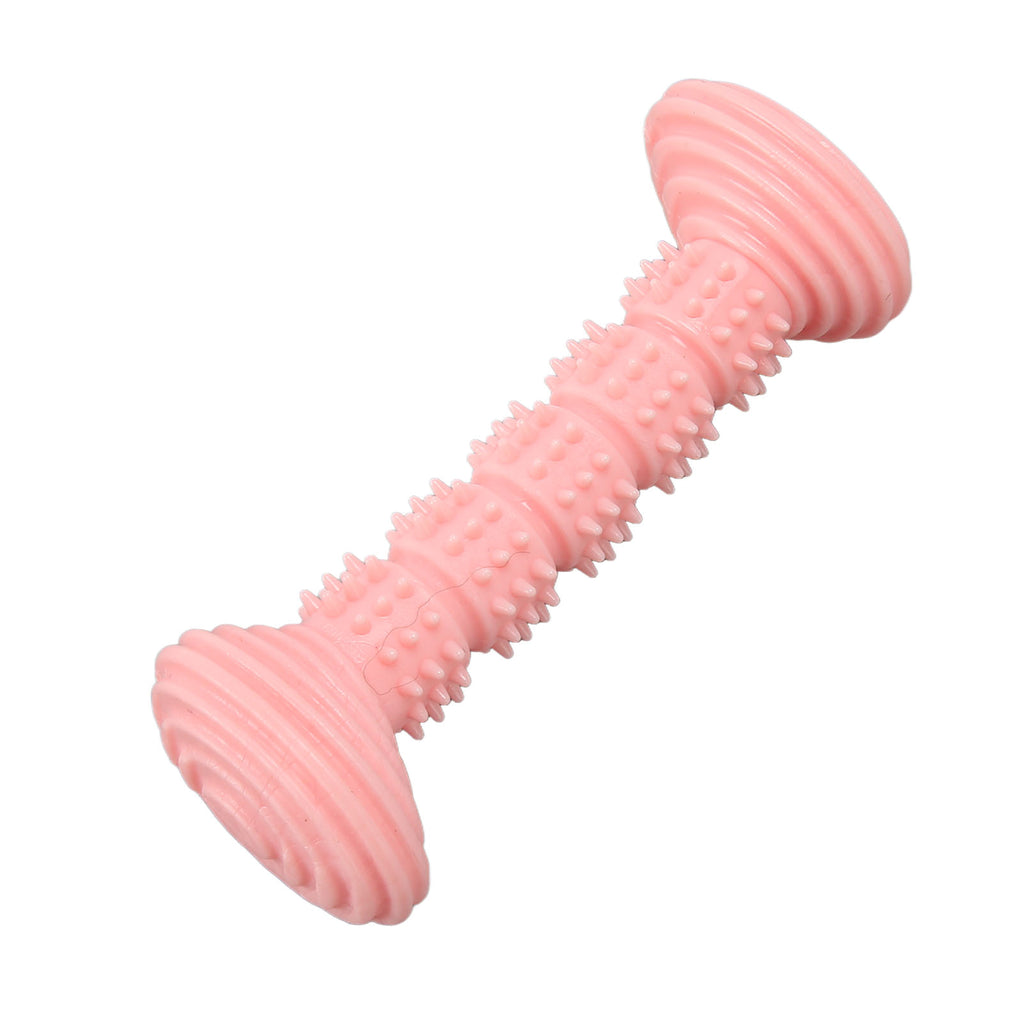 Hundekauknochen aus Gummi für Welpen, Rosa
