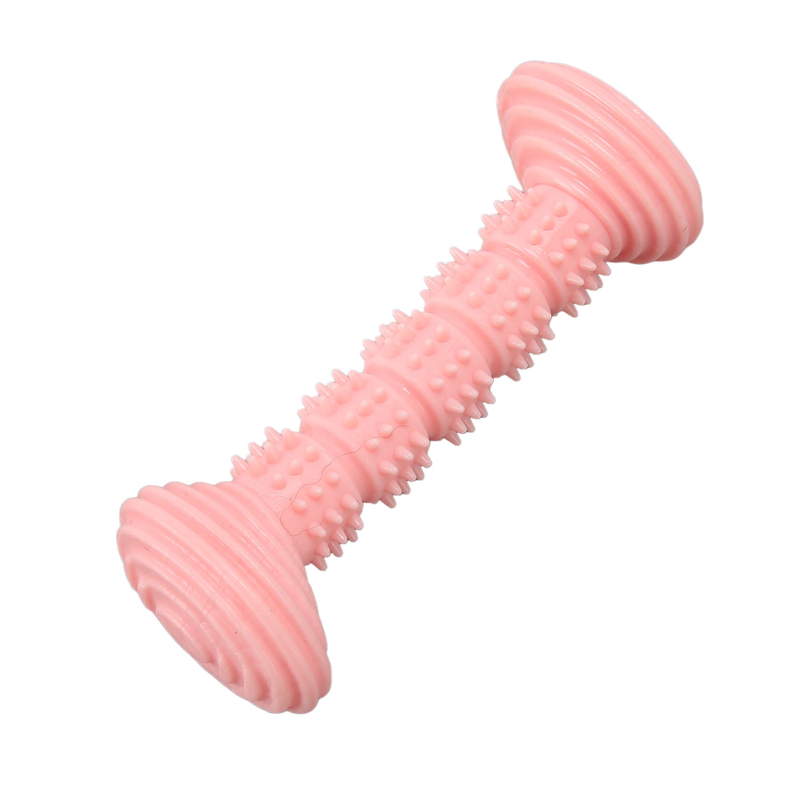 Hundekauknochen aus Gummi für Welpen, Rosa