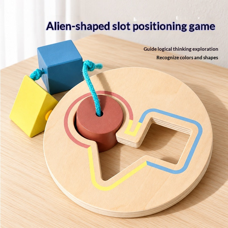 Holz-Steckspiel für Kleinkinder – Bild 2 | LuxeStyle