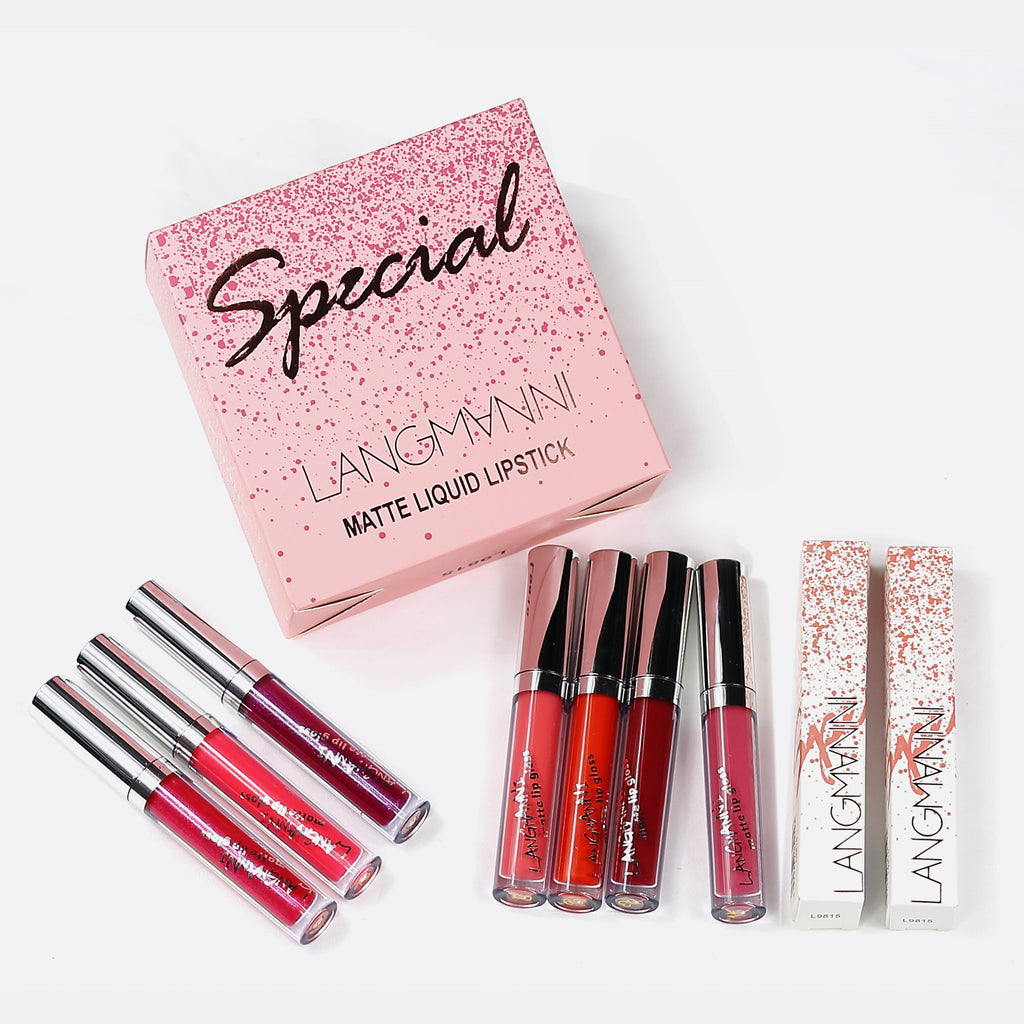 Matt-Samt Lipgloss Set (18 Farben) – Bild 2 | LuxeStyle
