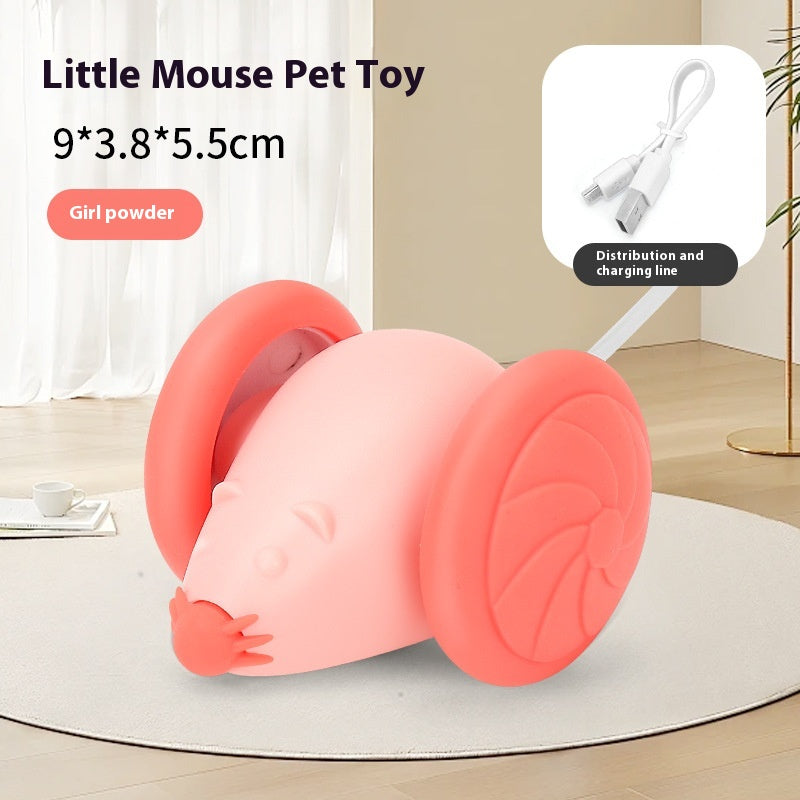 Leuchtende USB-Maus für Katzen