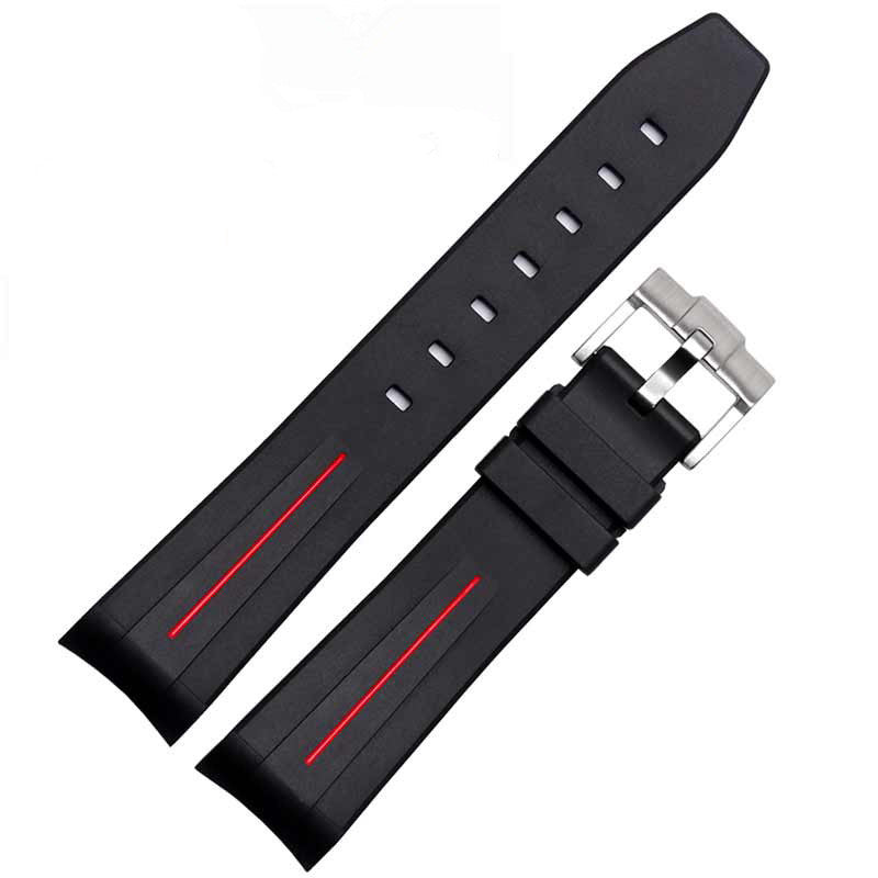 Uhrenarmband aus Kautschuk mit Dornschliesse – Bild 2 | LuxeStyle